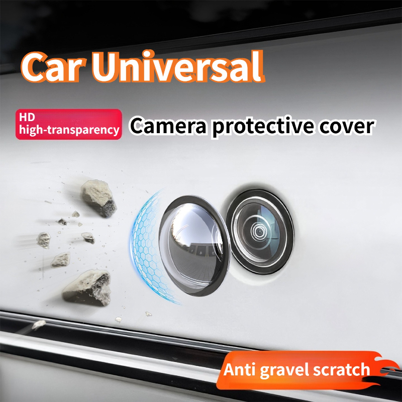 Camera Lens Protector - 2/4 adet araba kamera lens koruyucusu