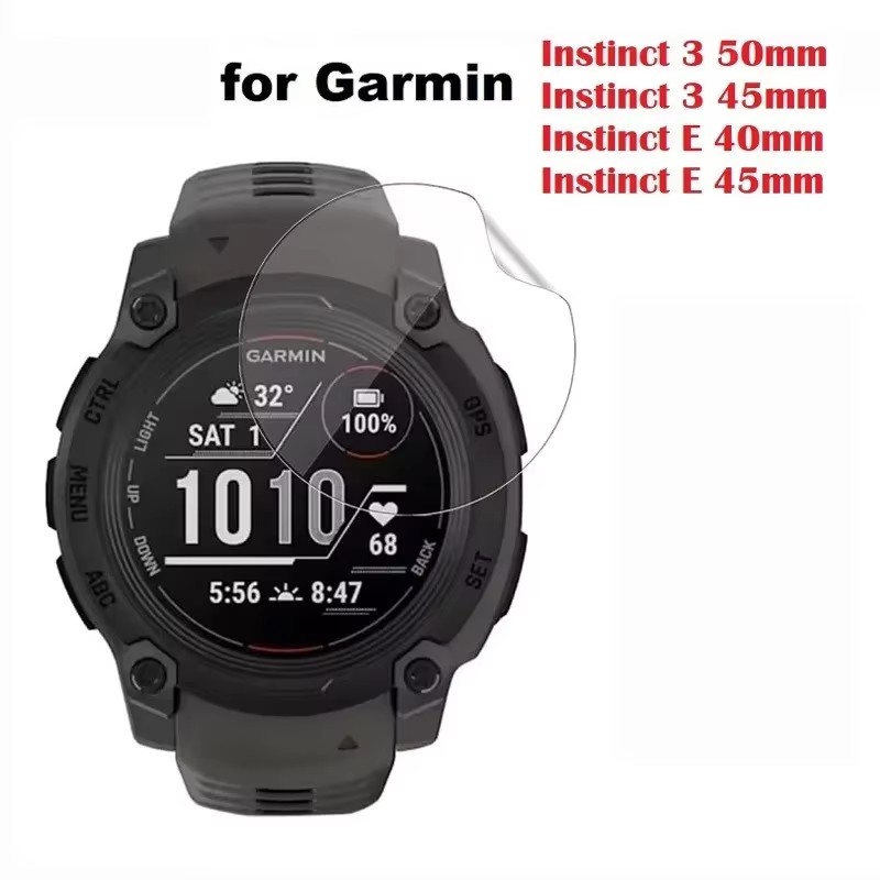 Hydrogel Screen Protector - 3-5 Adet Hidrojel Film Garmin Watch
