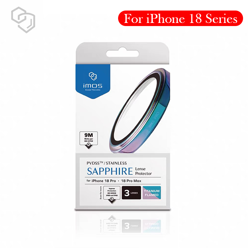 Sapphire Glass Shield - IMOS iPhone 18 Pro Max için