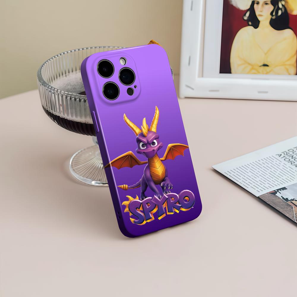 Apple Iphone 15 Pro Max - Game S-Spyro Serisi Ejderha Telefon Kılıfı