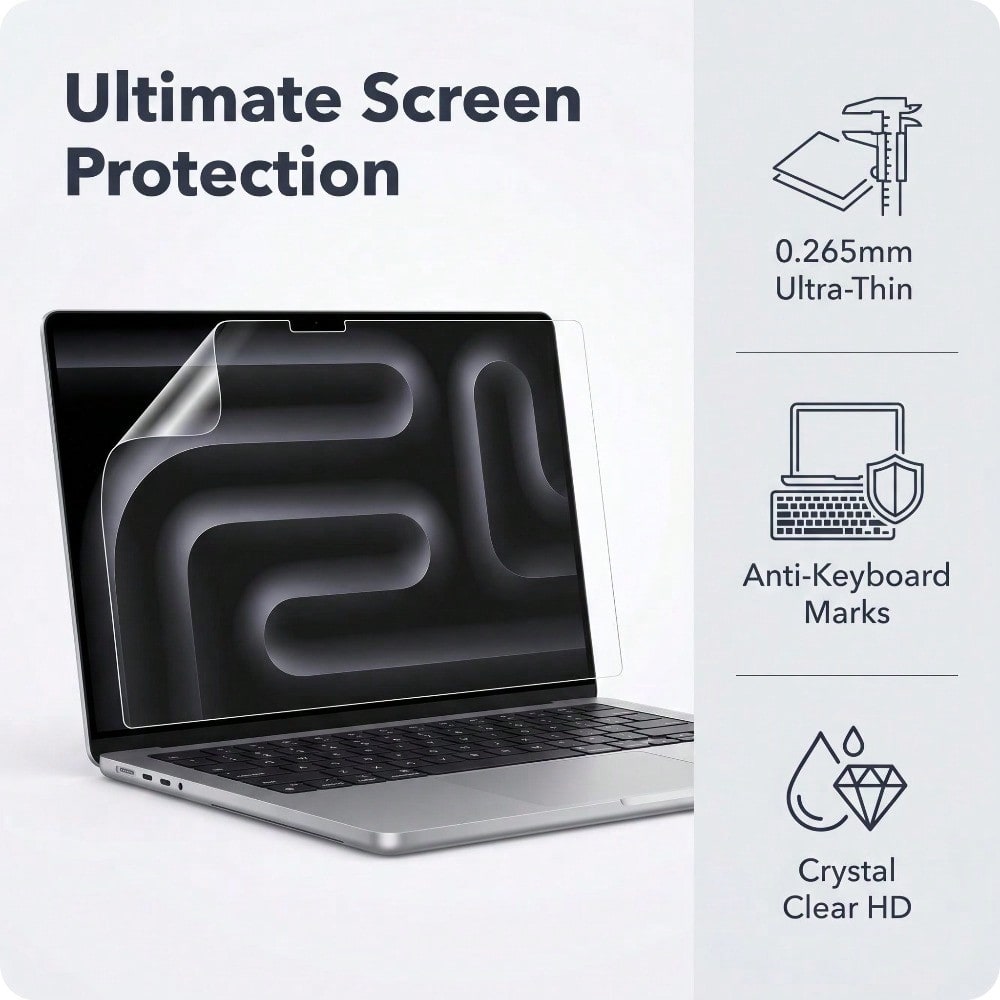 MacBook Pro 14 İnç M5 M4 M3 M2 - Matte Anti Glare Screen incelemesi ve fiyatı